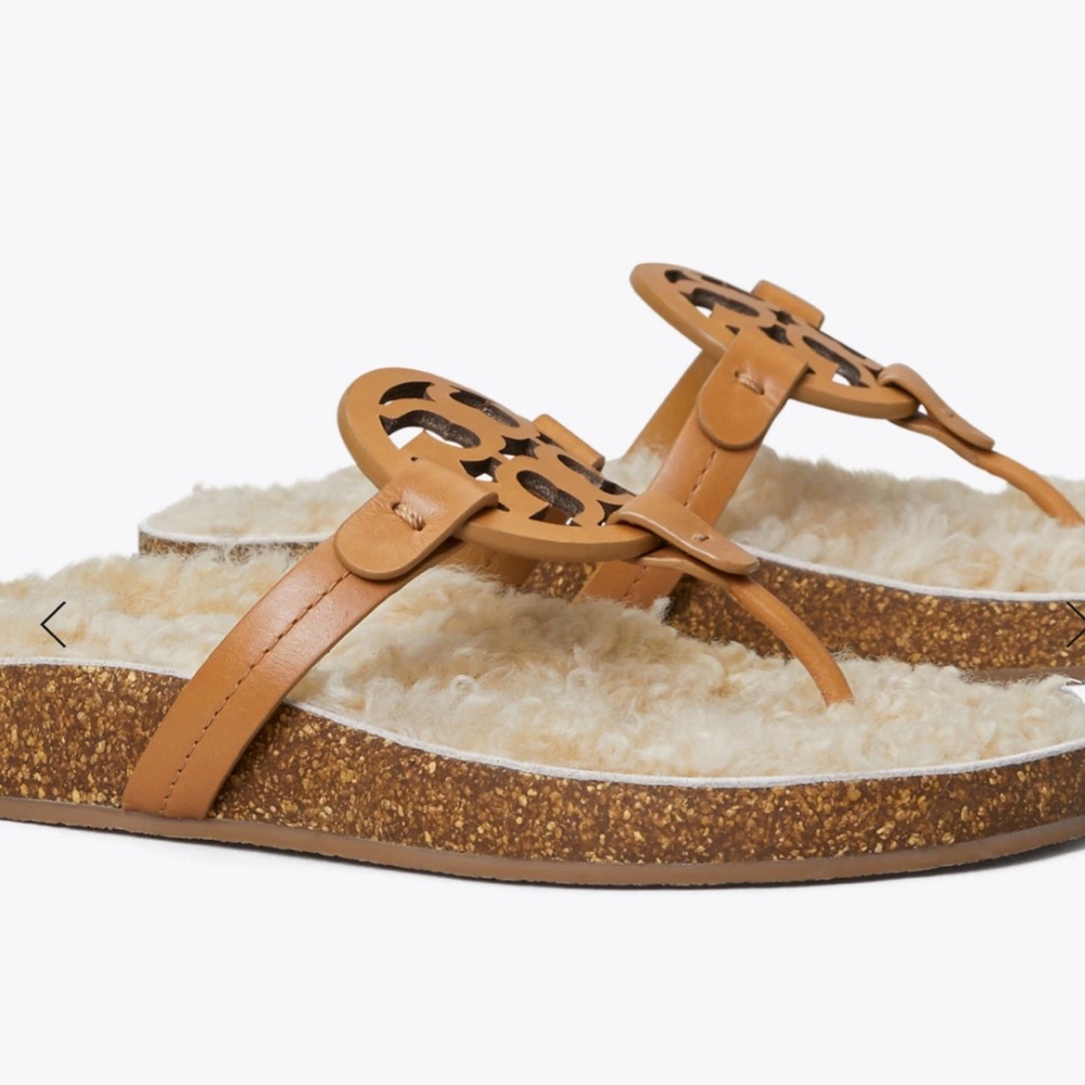 Miller Cloud Shearling - Tory Burch Sandal